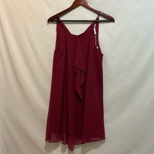 BCBG Women’s Sleeveless Burgundy Blouse Size XS - NWT!